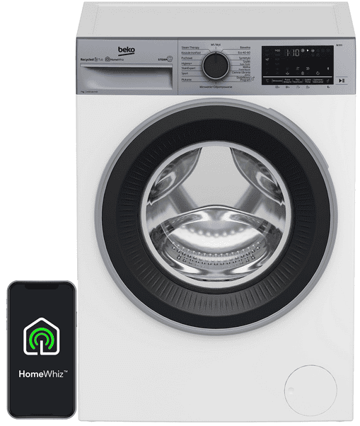 Pralka BEKO B3WFU57415WSPB – pralki do 2000 zł, kompaktowy model z programami parowymi i klasą energetyczną A”