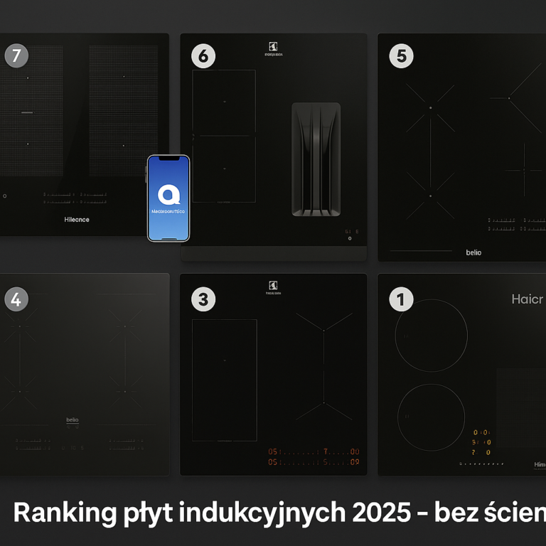 Ranking płyt indukcyjnych 2025 – bez ściemy, testy i opinie użytkowników